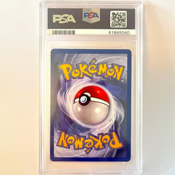 PSA 8 Lightning Energie NM-MT 100 French Base 1st Edition 1999 Pokemon 61845040 - Picture 2 of 2